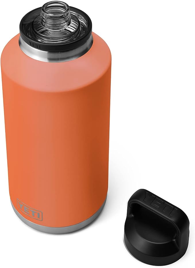 YETI Rambler 64 oz Bottle, Vacuum Insulated, Stainless Steel with Chug Cap, High Desert Clay