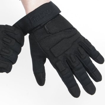 FREETOO Mens Cycling Gloves Full finger Gloves Ideal for Shooting, Driving, Hiking