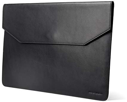 Kasper Maison Italian Leather Laptop Sleeve for 13 Inch MacBook Pro Retina & Air – Designed 13-13.3 Inch Envelope Case for Similar Computer, Notebook ultrabook and Tablet - Signature Gift Included
