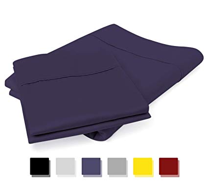 Mayfair Linen Hotel Collection 100% Egyptian Cotton- Genuine 800Tc Sheet Set (Standard Pillow Case, Plum)