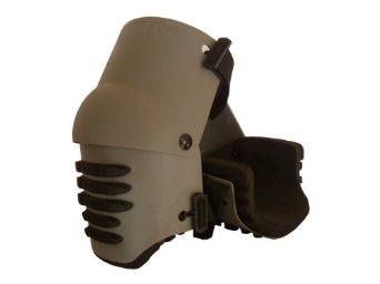TSE Safety TSE-TFLX2.0 Knee Pad, One Size, Grey with Black Grip Strips