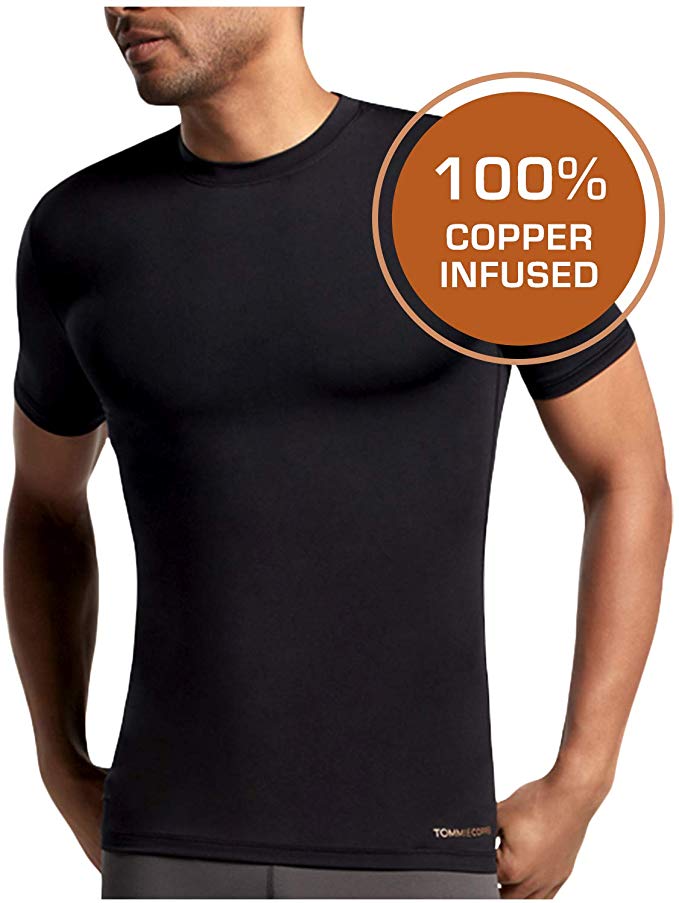 Tommie Copper Men's Core Compression Short Sleeve Crew Neck Shirt