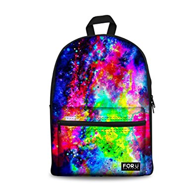 FOR U DESIGNS Vintage Style Unisex Galaxy Grade Backpack for Elementary Kids