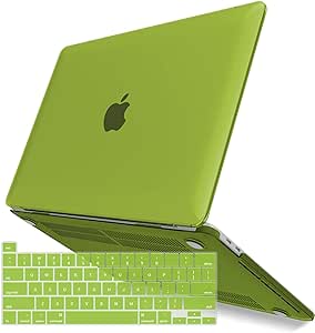 IBENZER Compatible with MacBook Pro 16 Inch Case A2141 Release 2020 2019, Hard Shell Case with Keyboard Cover for Old Version Mac Pro 16’’, Avocado Green, T16-GN 1