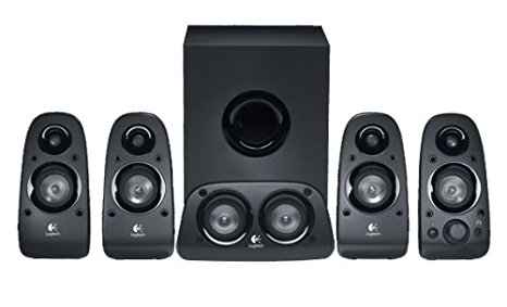 Logitech Z506 Surround Sound Speakers/Surround Sound System - Black