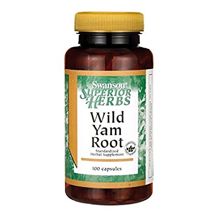 Swanson Wild Yam Root 405 mg 100 Caps
