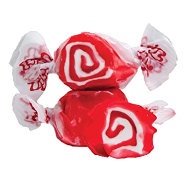 Taffy Town Saltwater Taffy, Red Licorice, 2.5Lb