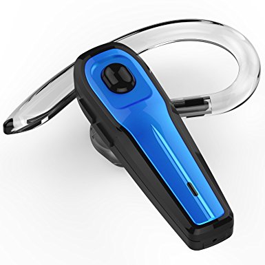 (New Version) Bluetooth Headset V4.1, Seed Wireless Bluetooth Earpiece Noise Reduction, and Mute Switch for Business/Driving/Exercise