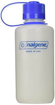 Nalgene HDPE 16oz Narrow Mouth BPA-Free Water Bottle