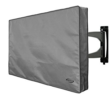 InCover 55"-58" Outdoor TV Cover - Compatible with Flat TV, LCD, LED, 3D and Plasma TV - Water and Dust Resistant - Soft Interior - Fits over most TV Mounts and Stands - Built-in pocket for TV Remote
