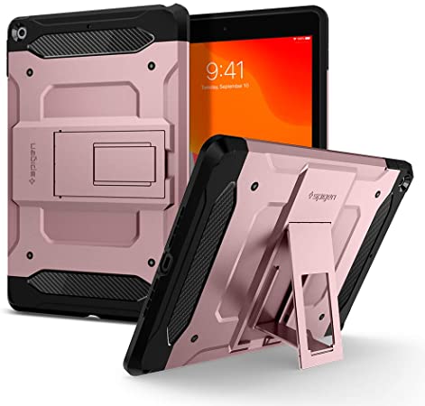 Spigen Tough Armor TECH Designed for iPad 10.2, iPad 7th Generation Case (2019) - Rose Gold