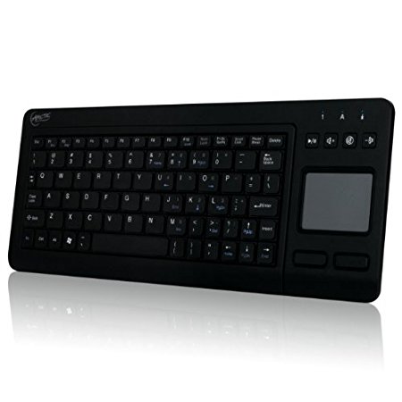 ARCTIC K481-US Wireless Keyboard, Touchpad, Powerful 2.4GHz Frequency, Touchpad - Black