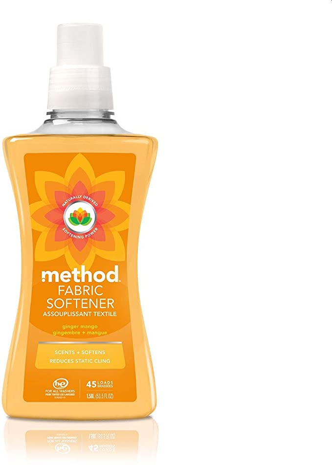 Method Fabric Softener, Ginger Mango, 53.5 Ounce