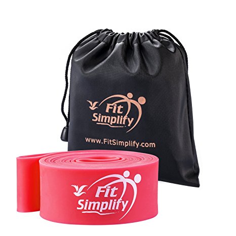 Fit Simplify Ballet Stretch Bands - Dance Stretchers and Flexiblity Trainers - For Dancers, Skaters and Gymnasts - Instructional Booklet, Carry Bag, Stretching e-Guide and Online Videos