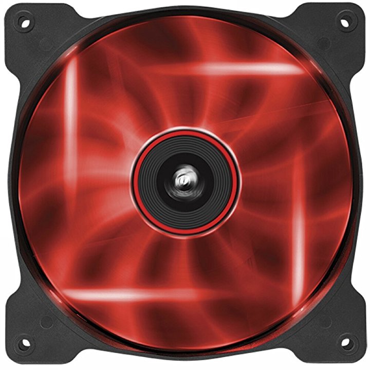 Corsair Air Series AF140 LED Quiet Edition High Airflow Fan CO-9050017-RLED (Red)