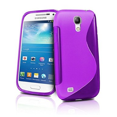 Galaxy S4 Case Samsung Galaxy S4 Case- Rugged Drop Impact Resistant Skin Compatible With Samsung Galaxy S4 IV i9500 Tough Strong Protective Soft Jelly Case Shell Cover Skin Cases By Cable and Case -Purple S4 Case