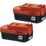 Black and Decker HPB18-OPE2 2-Pack 18-volt NiCd Battery for Outdoor Power Tools