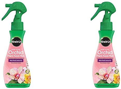 Miracle-GRO Orchid Plant Food Mist (Orchid Fertilizer), 8 oz. (2 Pack)