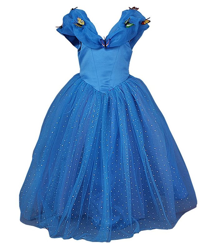 JerrisApparel New Cinderella Dress Princess Costume Butterfly Girl