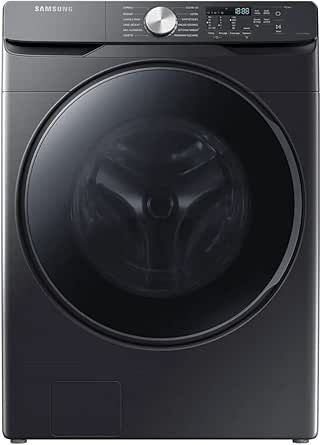 Lave-linge hublot SAMSUNG WF18T8000GV - 18 kg - 1100trs/min - Classe C - Noir