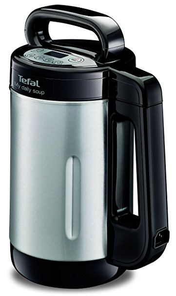 Tefal BL542840 My Daily Soup and Smoothie Maker, Stainless Steel, Black