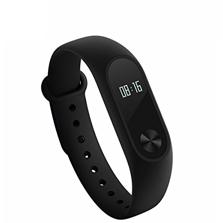 Original Xiaomi Mi Band 2 Wristband Bracelet With OLED display touchpad Smart Heart Rate Fitness Tracker Monitor Bluetooth Phone Pedometer IP67 Waterproof