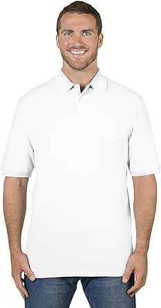 Jerzees Mens Premium 100% Ringspun Cotton Piqué Polo (443MR)