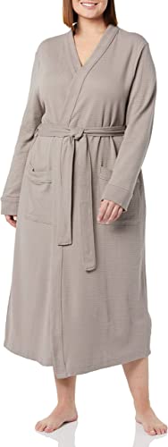 Amazon Essentials Womens Lightweight Waffle Full-Length Robe