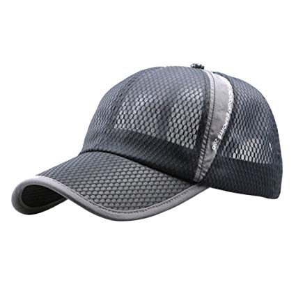 Voberry Men and Women Snapback Baseball Cap Outdoor Sports Mesh Hat