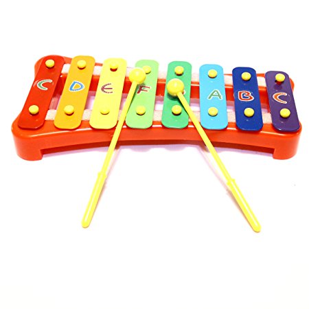 Dazzling Toys Letters Basic Xylophone with 2 Sticks (D178)