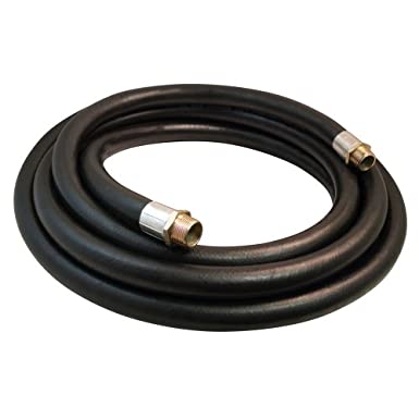 Apache 98108515 3/4" x 14" Farm Fuel Transfer Hose with Male x Male Crimped Fittings