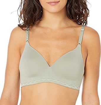 Warners womens Blissful Benefits Super Soft Wireless Lightly Lined Comfort Bra Rm1691w