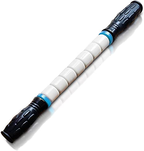 Premium Muscle Roller the Ultimate Massage Roller Stick 17 Inches Recommended By Physical Therapists Promotes Recovery Fast Relief For Cramps Soreness Tight Muscles