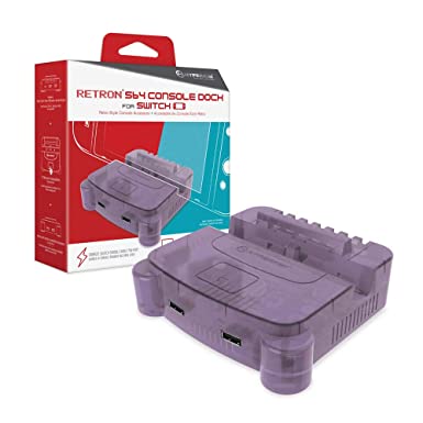 Hyperkin RetroN S64 Console Dock for Nintendo Switch (Purple)