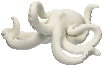 Creative Co-Op Decorative Bisque Stoneware Octopus Table Topper