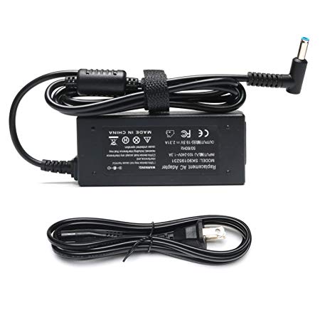 19.5V 2.31A 45W Ac Adapter/Laptop Charger/Power supply for HP 14-bw000 15-bw000:14-bw012nr 14-bw065nr 14-bw010nr 15-bw010nr 15-bw032wm 15-bw033wm 15-bw011dx 15-bw070nr