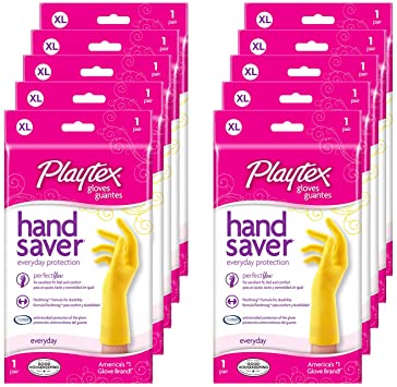 Playtex HandSaver Gloves, X-Large 1 Pair (Pack - 10)