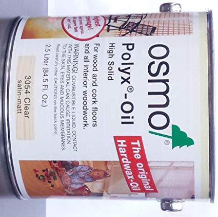 Osmo - Polyx-Oil - 3054 Clear Satin - 2.5 Liters