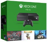 Xbox One 1TB Console - 3 Games Holiday Bundle Gears of War Ultimate Edition  Rare Replay  Ori and the Blind Forest