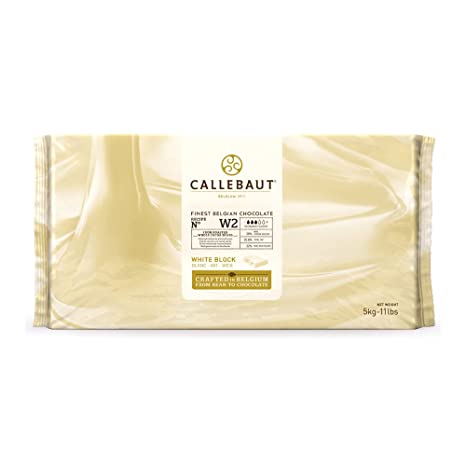 Callebaut White Baking Chocolate - 11 lb (11 pound) (11 Lbs)