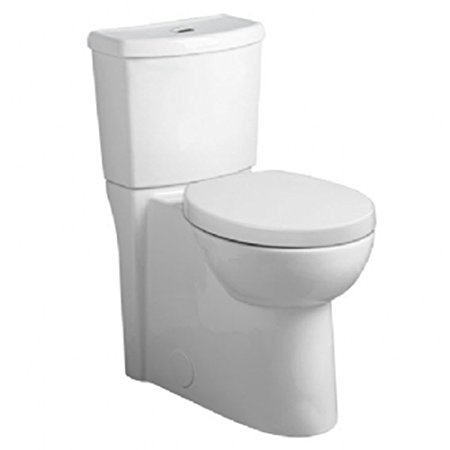 American Standard 2794.204.020 Studio Concealed Trapway Dual Flush Right Height Elongated Toilet, White