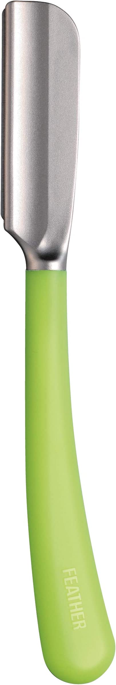 Feather SS Japanese Straight Razor, Lime