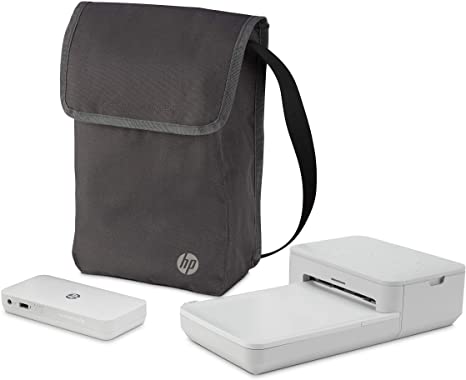 HP Sprocket Studio Go Bundle – Photo Printer with Power Bank Portable Charger & Bag: Personalize & Print 4x6 Pictures Anywhere You Go (3XT68A), 3XT68A#1H6