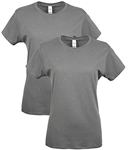 Gildan Women's Softstyle Cotton T-Shirt, Style G64000l, 2-Pack