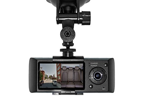 Dual View Car Camera with GPS Logger