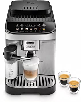 De'Longhi ECAM29084SB Magnifica Evo with LatteCrema System Coffee and Espresso Machine, Silver