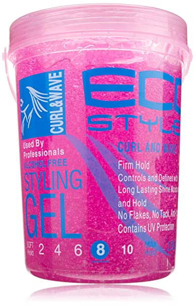 ECOCO Eco Style Gel, Pink, 80 Ounce