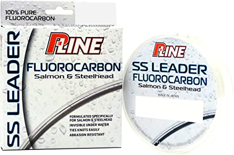 P-Line Salmon/Steelhead Select Fluorocarbon 100 yd Leader Material