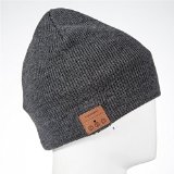 Tenergy Basic Knit Wireless Hands-Free Bluetooth Beanie Hat 52403 - Charcoal