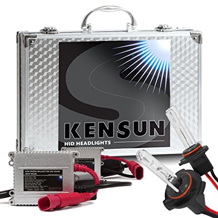 Kensun HID Xenon Conversion Kit "All Bulb Sizes and Colors" with Premium Ballasts - 9006 (HB4) - 15000k